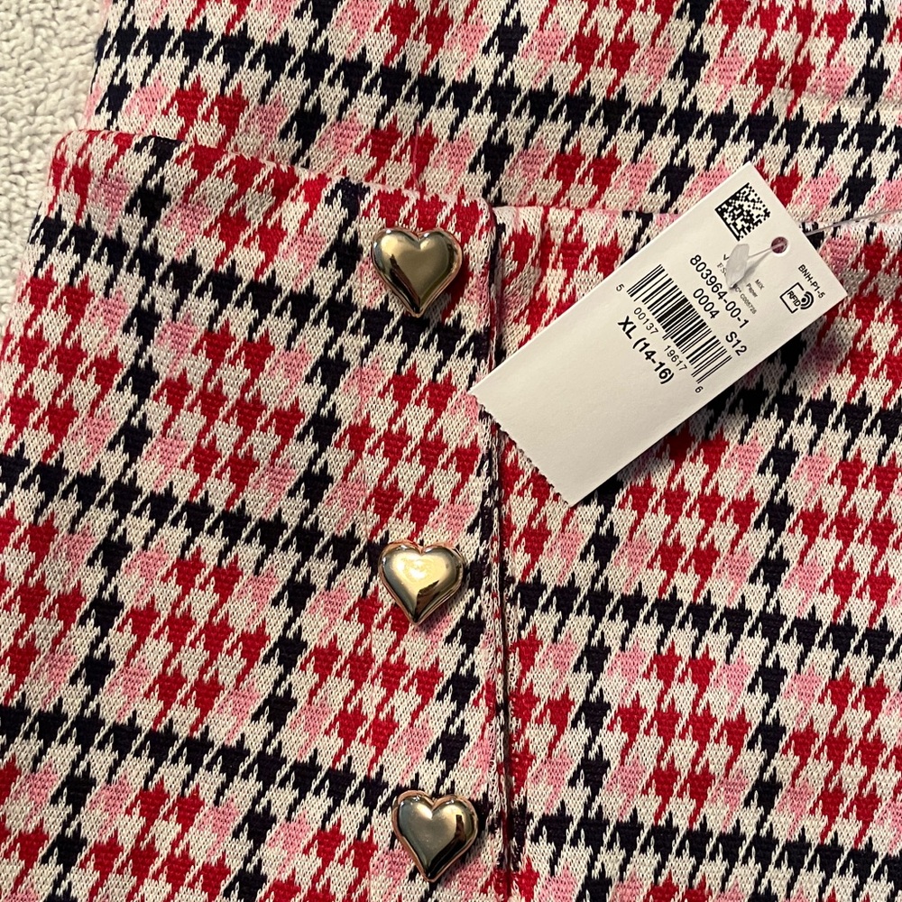 Old Navy high waisted Sailor pull on pants houndstooth - Picture 3 of 9